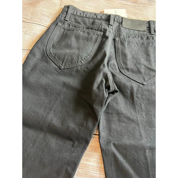 NWT Frame Le Italien True Straight Black Women's Jeans Size 26 - Picture 12 of 13